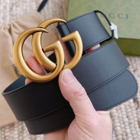 1:1 Top Grade Leather Belt 4.0mm GG Waist Belt 400593
