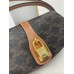 Lushentic Rep Mini CLUTCH ON STRAP TABOU IN TRIOMPHE CANVAS AND CALFSKIN DESIGNER HANDBAG