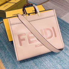 Lushentic Rep Sunshine Medium Bag Pale Pink Leather Shopper Tote