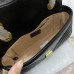 Lushentic Replica 22cm GG Marmont Matelassé Mini Bag Chevron Leather Antique Gold-toned Hardware