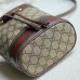 Lushentic Rep Ophidia Mini GG Bucket Bag Beige Ebony Canvas