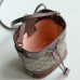 Lushentic Rep Ophidia Mini GG Bucket Bag Beige Ebony Canvas