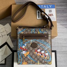Lushentic Rep Donald Duck Messenger Bag Beige and Ebony GG Supreme Canvas