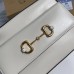 Lushentic Rep GG Small Horsebit 1955 Shoulder Bag in White