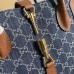 Lushentic Rep Jackie 1961 Medium Monogram Tote Bag GG Jacquard Denim