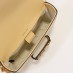 Lushentic Rep Horsebit 1955 Mini Bag in Beige