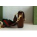 Lushentic Rep Horsebit 1955 658574 Mini Cross-body Bag ‎Beige Ebony GG Monogram Canvas Brown Leather Trim