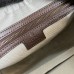 Lushentic Replica Ophidia GG Shoulder Bag 699439 Beige Ebony GG Supreme Canvas