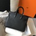 Lushentic Rep Birkin 25cm Black Gold Hardware