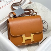 Lushentic Rep Constance 18 Epsom Leather Gold Hardware with Mirror