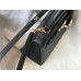 Lushentic Rep Kelly Bag Sellier 25 / 28 cm Black Epsom Gold Hardware