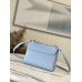 Lushentic Rep Twist MM M21721 Handbag Bleu Nuage Blue Shoulder Bag Luminous Light-blue Epi Grained Leather