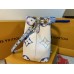 Lushentic Rep Néonoé BB Bucket Bag M22986 Blue Watercolor Pastel Giant Monogram