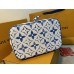 Lushentic Rep Néonoé BB Bucket Bag M22986 Blue Watercolor Pastel Giant Monogram