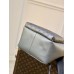 Lushentic Rep DISCOVERY Men's BACKPACK PM MONOGRAM CANVAS TAIGA LEATHER LV Gunmetal Gray Rucksack