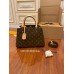 Lushentic Rep MONTAIGNE BB Handbag MONOGRAM CANVAS Crossbody Tote Bag