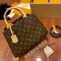 Lushentic Rep MONTAIGNE BB Handbag MONOGRAM CANVAS Crossbody Tote Bag