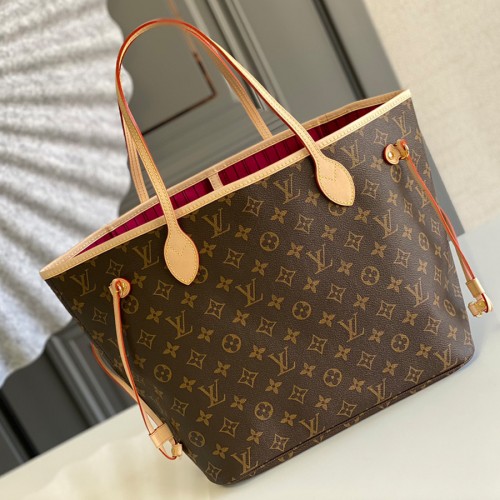 REP 1:1] Louis Vuitton Neverfull MM Tote Bag Monogram Canvas Brown