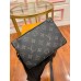 Lushentic Rep Men's Black Mini Soft Trunk M44735 Chain Strap Shoulder Cross-body Bag Monogram Eclipse Canvas