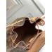 Lushentic Rep MONTSOURIS PM MONOGRAM CANVAS/NATURAL LEATHER LV Backpack