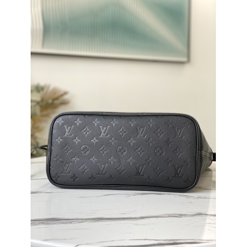 LV LV Unisex Félicie Pochette Monogram Empreinte Embossed Supple Grained  Cowhide Black in 2023