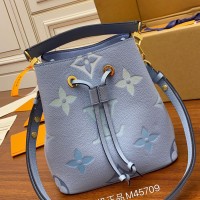 Lushentic Rep NÉONOÉ BB M45709 Bucket Bag Gradient Pastel Colorway Summer Blue