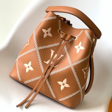 1:1 Top Grade Rep NÉONOÉ MM BUCKET BAG Arizona Brown/Crème Beige Crème Beige/Black Monogram Empreinte M46029 M46023
