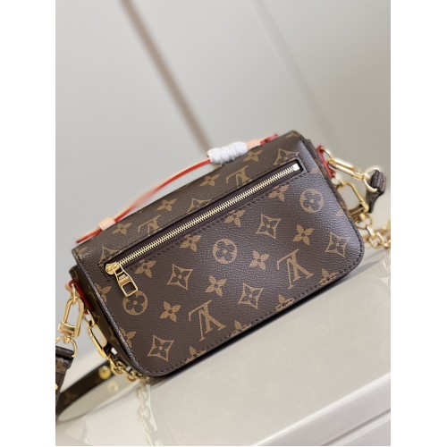 Famous Designer POCHETTE METIS EAST WEST Shoulder Bag Monogram Coated  Canvas Removable And Adjustable Shoulder Strap High Quality Leather Handbag  M46279 From 55,03 €