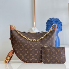 Lushentic Rep Loop Hobo Shoulder Bag M46311 Monogram and Monogram Reverse Canvas