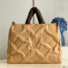 1:1 Top Grade Rep ONTHEGO GM LV Tote BAG Econyl Mini Monogram Canvas Beige