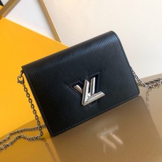 Lushentic Rep Twist Belt Silver Chain Wallet M68560 Shoulder Bag Epi Leather
