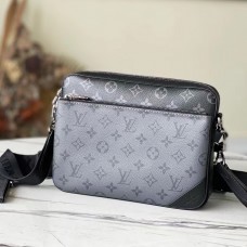 Lushentic Rep Men's TRIO MESSENGER Shoulder Bag Monogram Eclipse Canvas