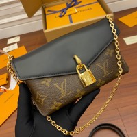 Lushentic Rep PADLOCK ON STRAP Shoulder Bag Monogram Canvas