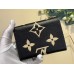 Lushentic Rep Victorine Wallet M80968 Black/Beige Bicolor Monogram Empreinte Leather