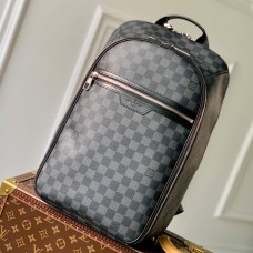 Lushentic Replica LOUIS VUITTON LV Men's MICHAEL BACKPACK NV2 Damier Graphite Canvas