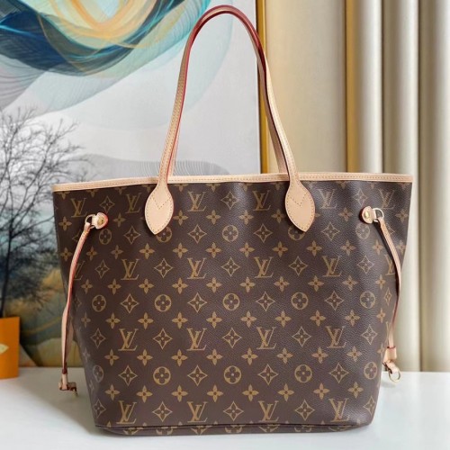 Lushentic Replica NEVERFULL MM M41177 Tote Bag Supple Monogram