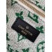 Lushentic Rep MONOGRAM ONTHEGO PM Jacquard Velvet Tote Bag Green