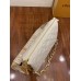 Lushentic Rep COUSSIN PM Handbag M57793 M21262 Cream Monogram-embossed Puffy Lambskin