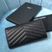 Lushentic Long Wallet Multi Colors Caviar Leather
