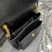 Lushentic Replica Niki Medium Chain Bag in Crinkled Vintage Leather 