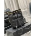 Lushentic Rep JOE MONOGRAM BACKPACK IN LAMBSKIN Black Lame Leather Y-QUILTED