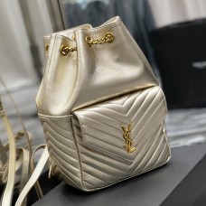 Lushentic Rep Joe Backpack In Lambskin Champagne Gold