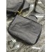 LUSHENTIC REP 742431 JAMIE 4.3 IN LAMBSKIN LARGE SOFT NAPPA BAG CARRÉ RIVE GAUCHE QUILTED TOPSTITCHING