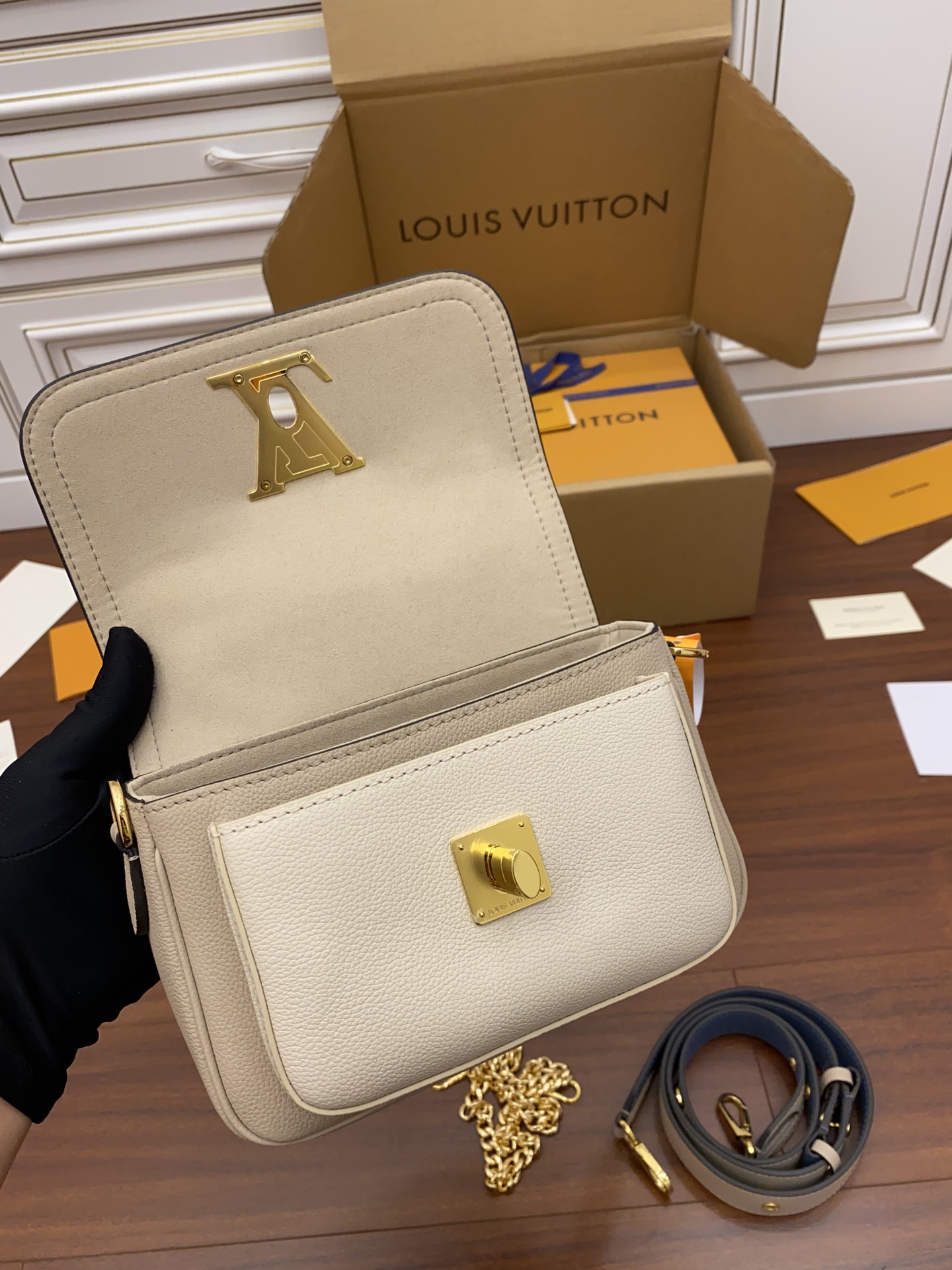 Shop Louis Vuitton LOCKME Lockme Tender (M59733, M58557, M58554